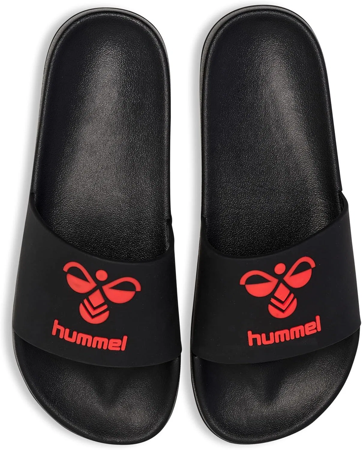 Шлепанцы Hummel HML для взрослых, черный/красный