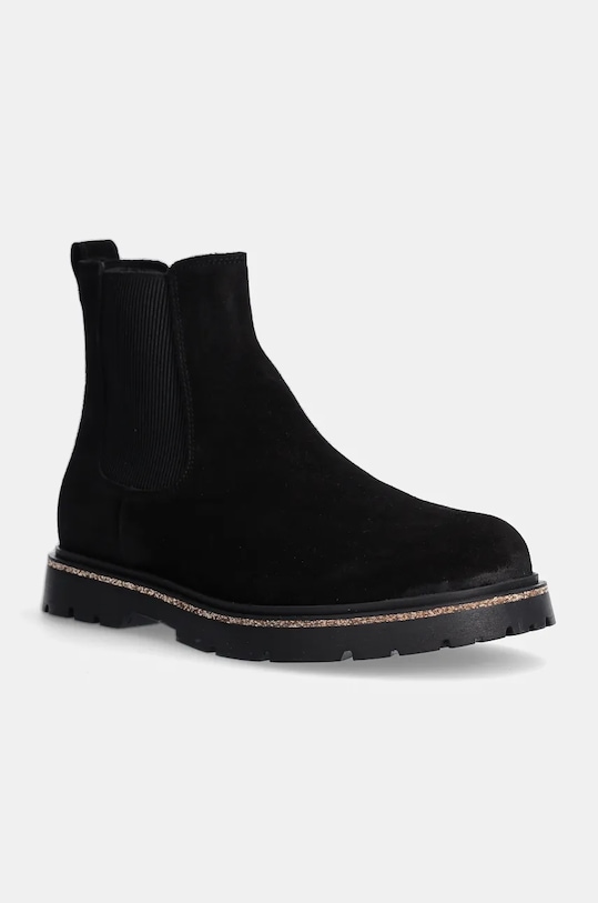 

Замшевые полуботинки Highwood Slip On Mid Birkenstock, черный