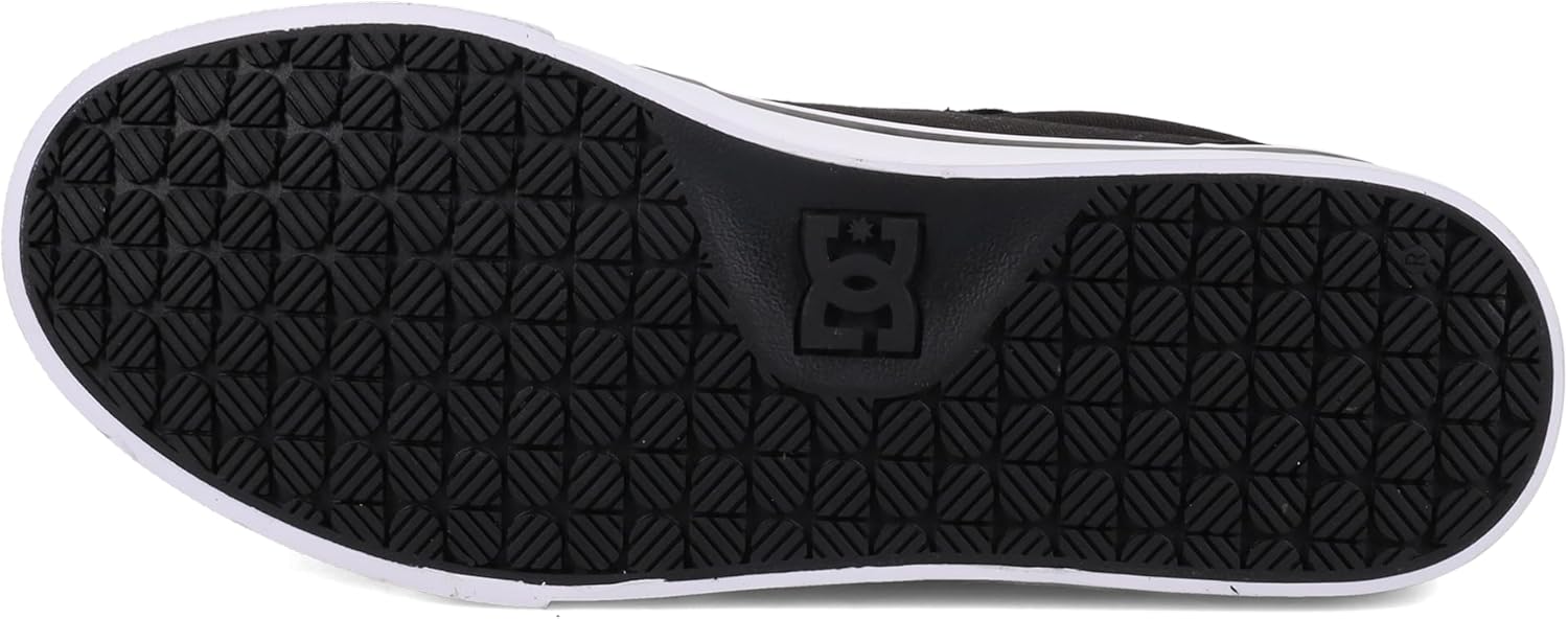 Мужские кеды DC Anvil для повседневной носки и скейтбординга DC Shoes, черно-белый — фото 4