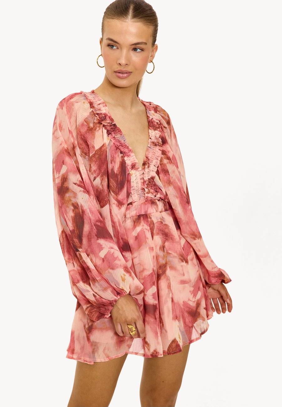 

Комбинезон LOAVIES BLOSSOMS OF UNITY, Tie-Dye Pink Dark/Berry