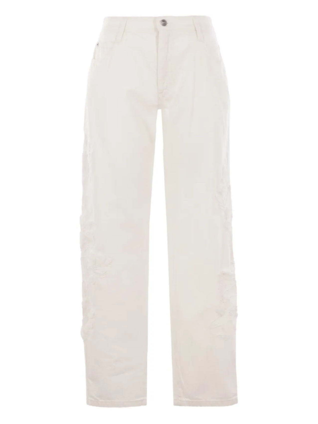 

Джинсы из хлопка Ermanno Scervino, нейтральный