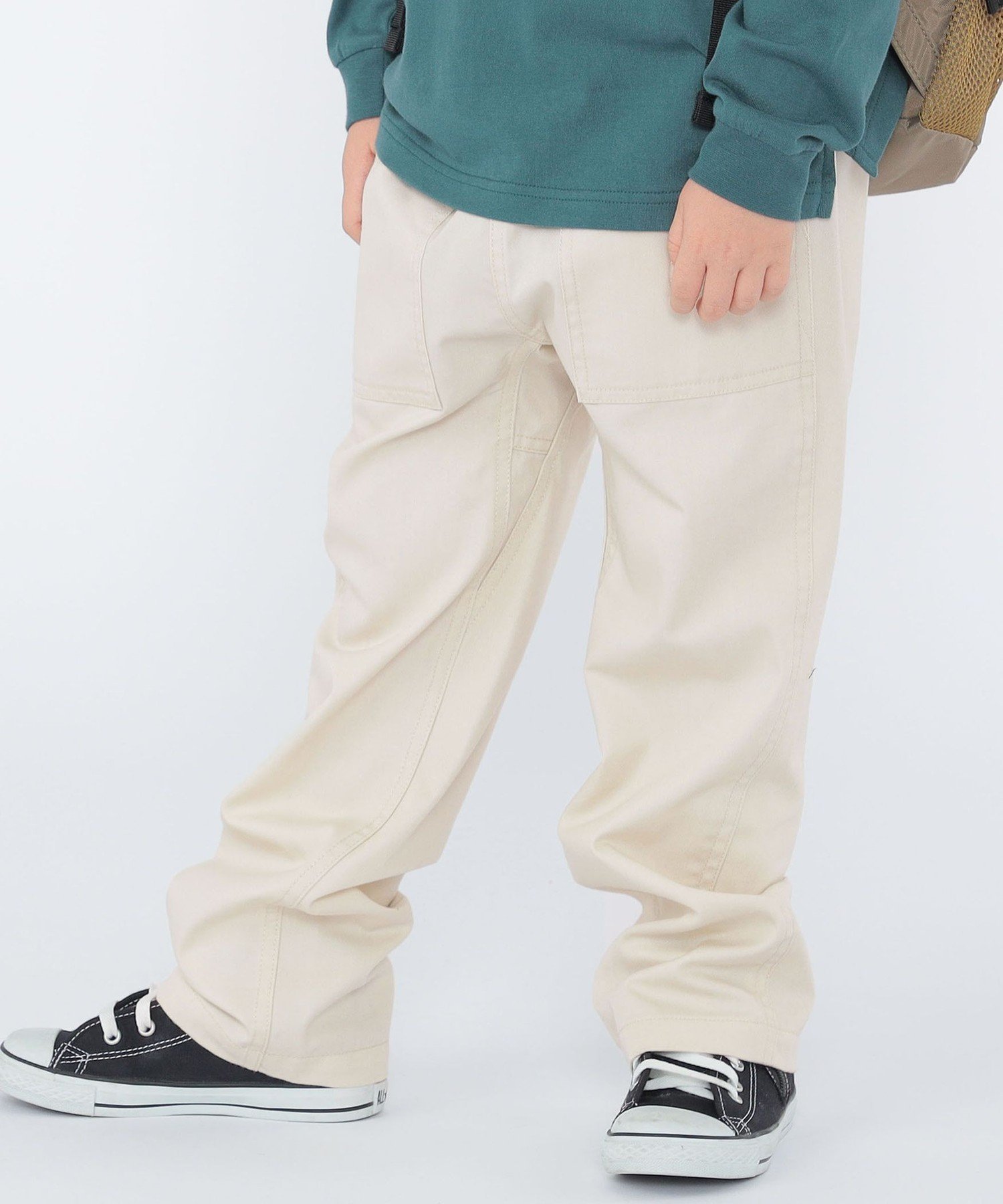 Gramicci: 110~160 см / Брюки-«булочки» из саржи SHIPS KIDS, Natural — фото 2