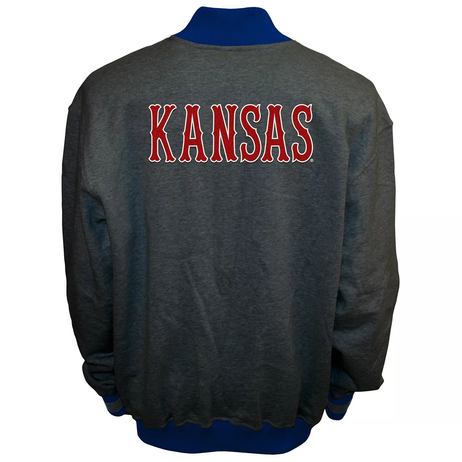 

Мужская классическая флисовая куртка Kansas Jayhawks Franchise Club