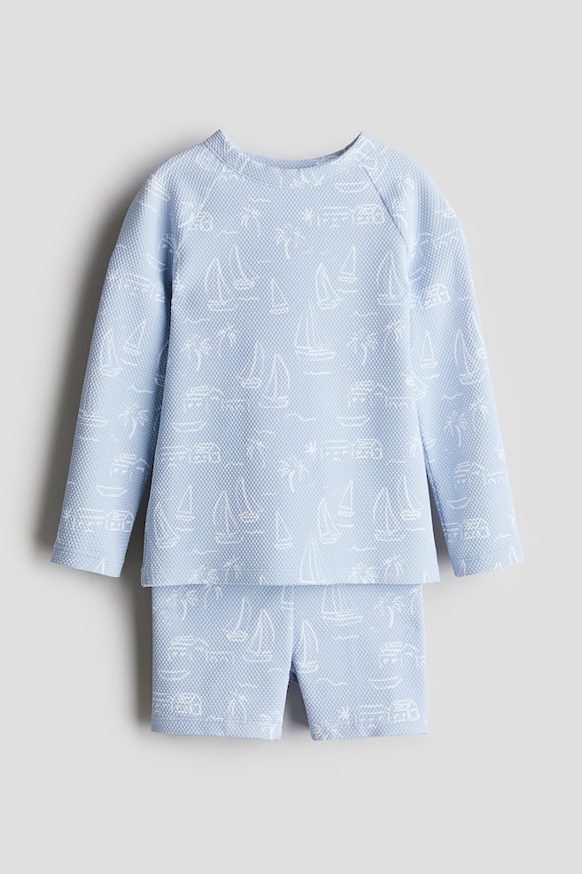 

Купальный комплект с UPF 50 H&M, мультиколор