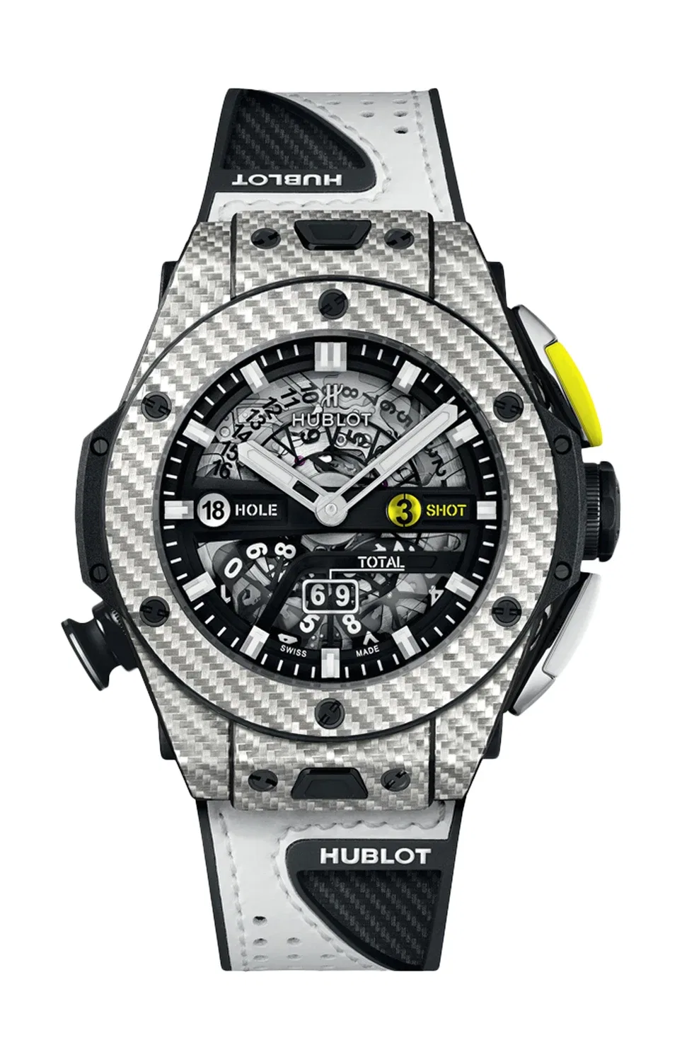 Биг Бэнг Унико Гольф Карбон - 416.YS.1120.VR HUBLOT, черный