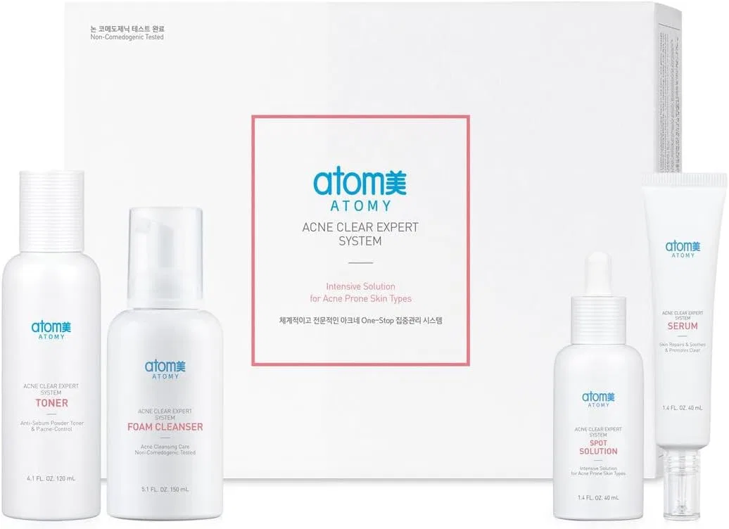 Набор для ухода за кожей Atomy Acne Clear Expert System, 4 средства — фото 2