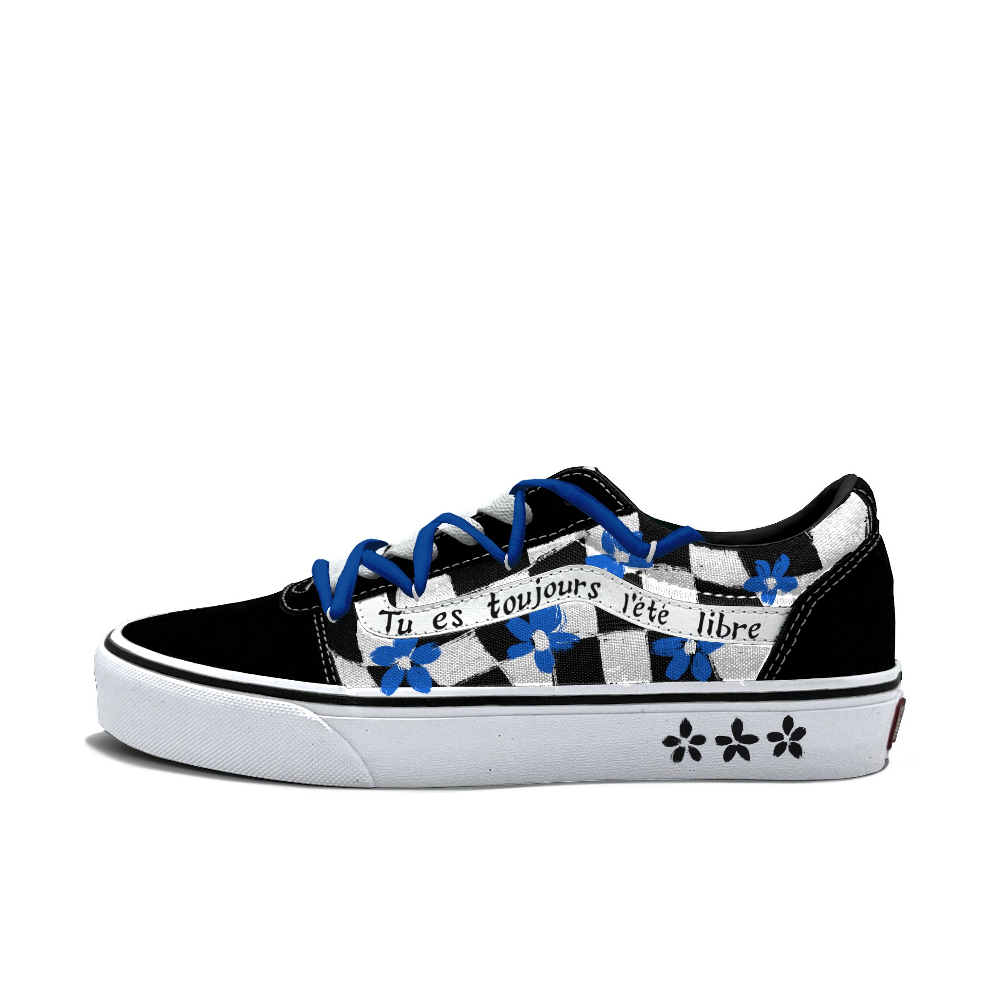 

Vans Износостойкие низкие кроссовки Ward для скейтбординга, мужские, синие