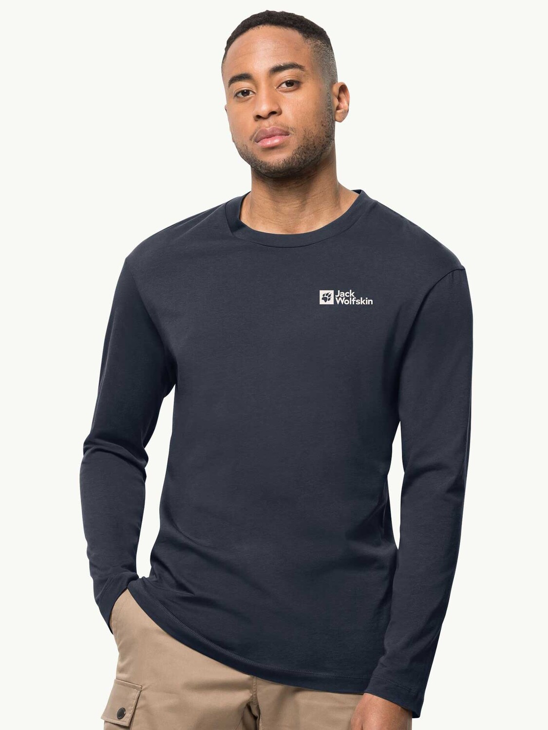 

Блуза Jack Wolfskin ESSENTIAL LONGSLEEVE M, синий