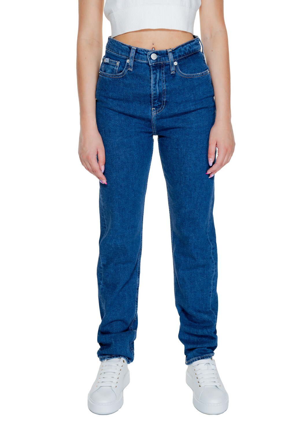 

Джинсы Calvin Klein Jeans прямого кроя, синий