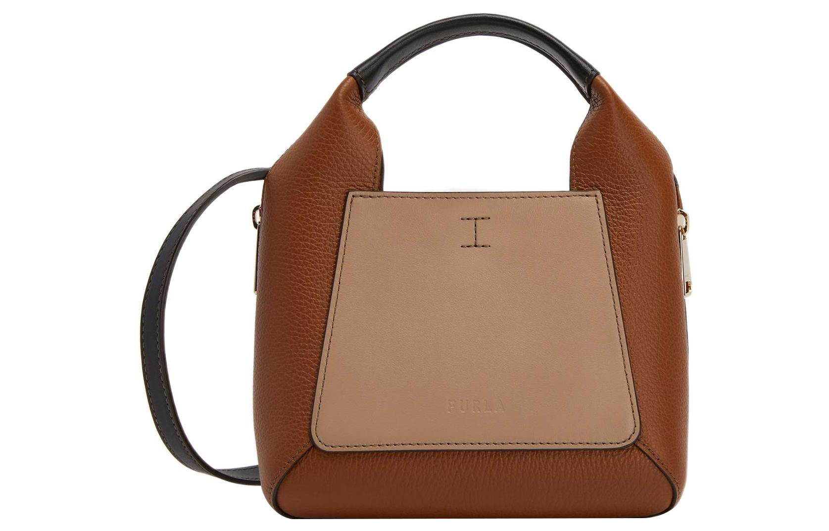 

Furla Сумка кроссбод мини женская из телячьей кожи с фактурой