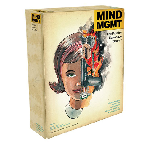 

Настольная игра Mind Mgmt: The Psychic Espionage Game