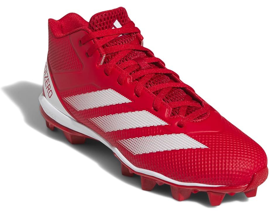 

Кроссовки adidas adizero Impact Spark Mid Football Cleats, цвет Team Power Red/White/Team Power Red