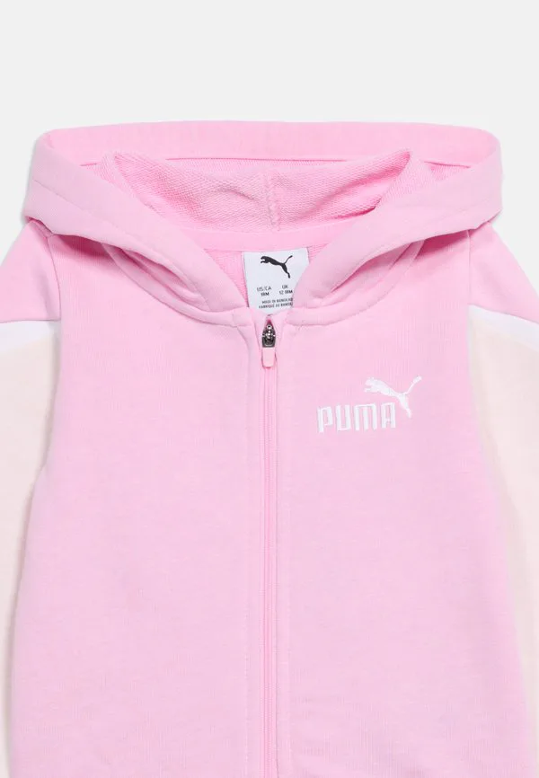 Спортивный костюм унисекс с капюшоном и рисунком minicats. Puma, Pink Shimmer — фото 4