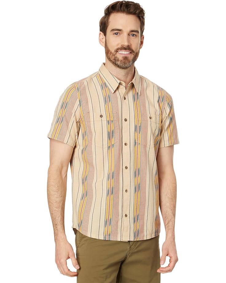 

Рубашка Toad&Co Smythy Short Sleeve, цвет Chai Ikat