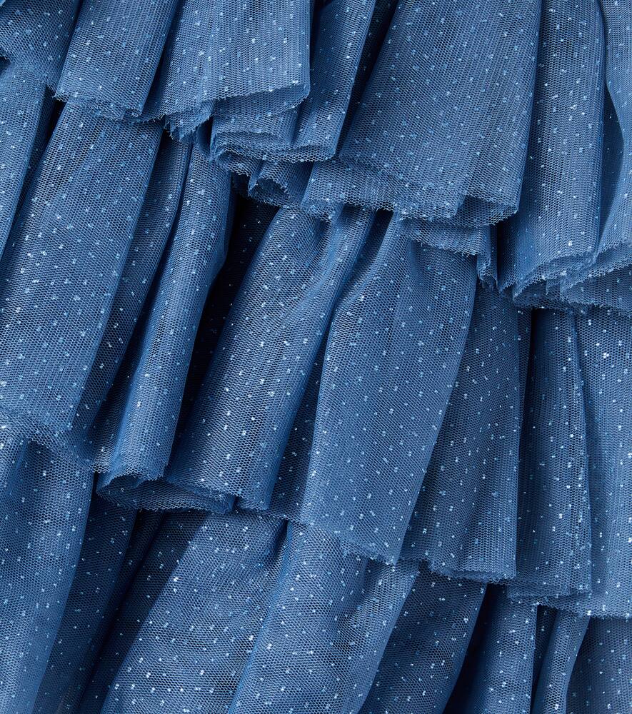 Многослойная юбка из тюля Konges Sløjd, Captain's Blue — фото 2