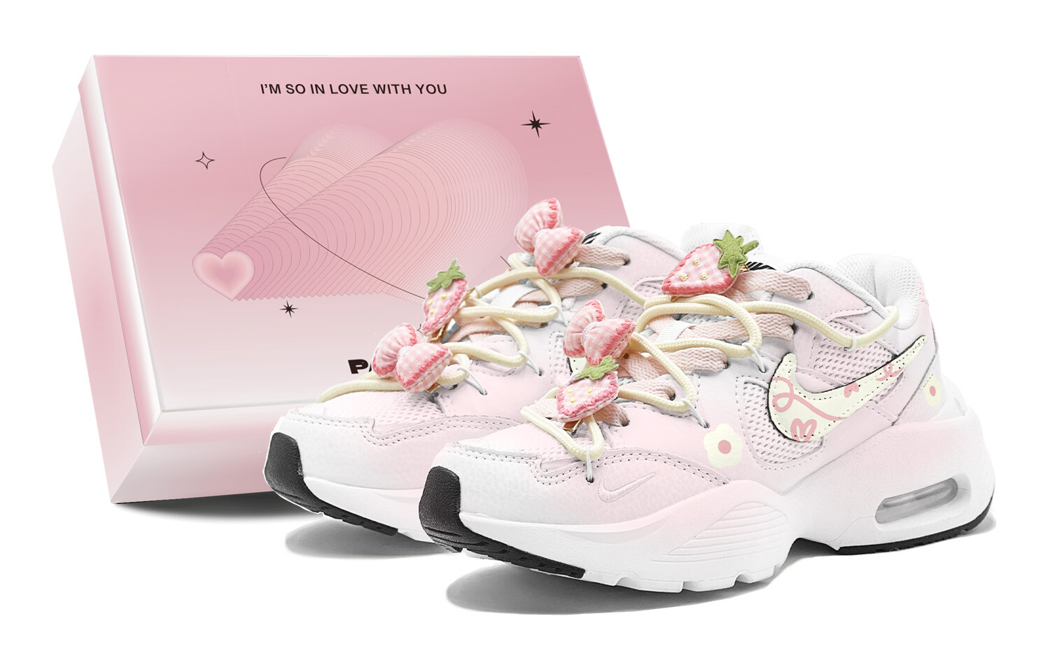 

Кроссовки Air Max Fusion женские с низким верхом желтый Nike