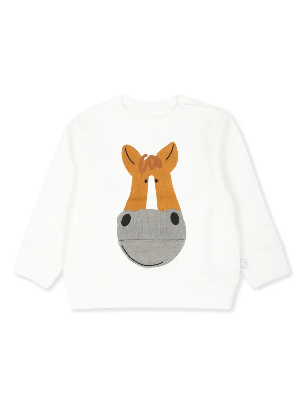 

Толстовка с графичным принтом Stella McCartney Kids, белый