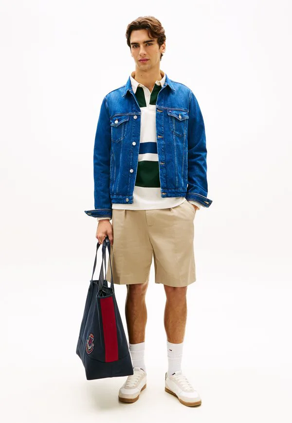 Джинсовая куртка дальнобойщика Tommy Hilfiger, Blue — фото 2