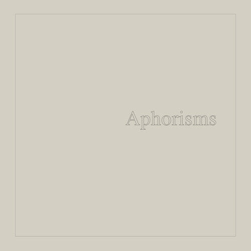 

CD диск Lambkin, Graham: Aphorisms