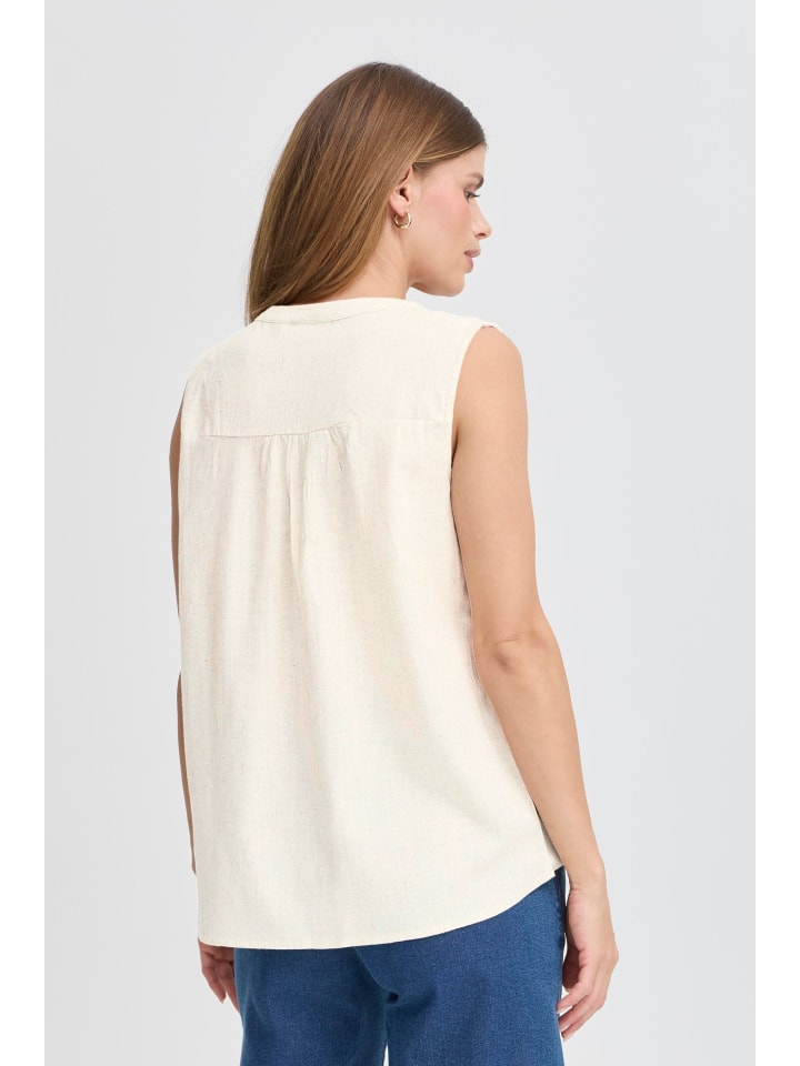 

Fransa Блузка без рукавов FRJUNA, стандартный крой, цвет березовый меланж