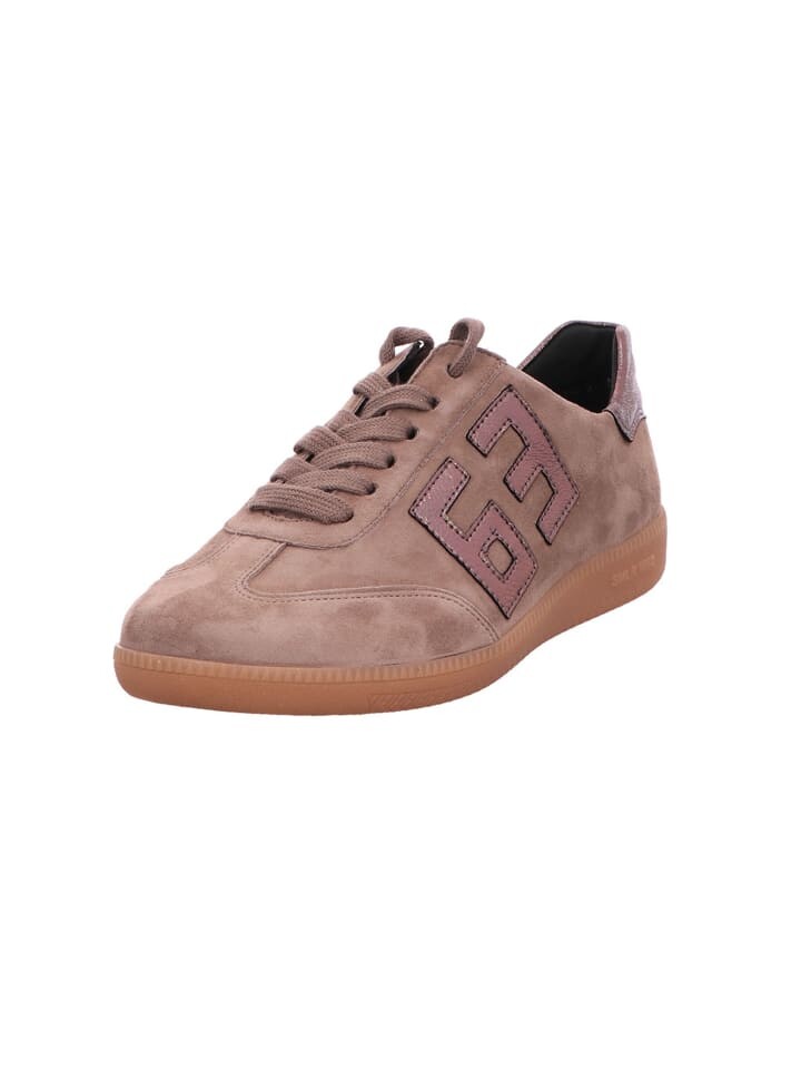 Кроссовки на шнуровке Semler Sneaker Steffi, цвет taupe/caramel