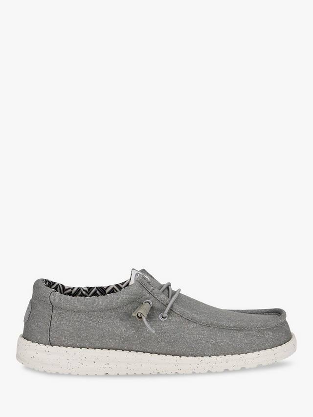 

Парусиновые туфли уолли Hey Dude, цвет Light Grey