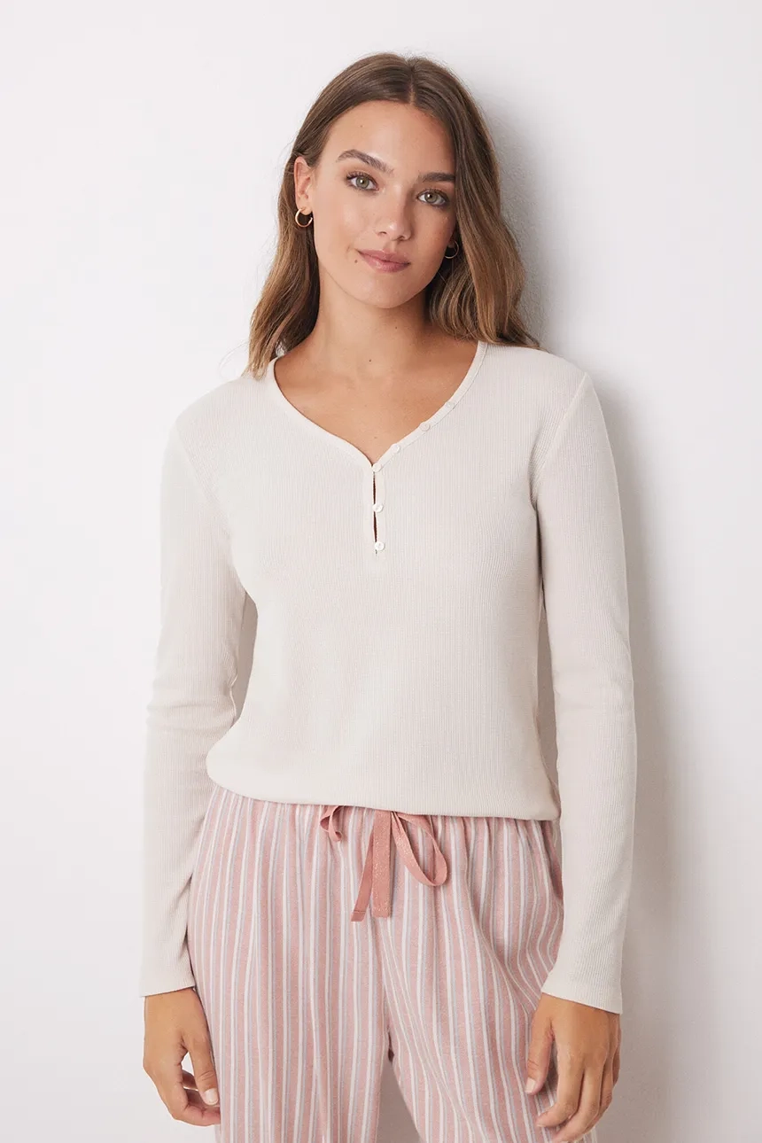 

Ночной топ MIX AND MATCH BRUMMELL women'secret, бежевый