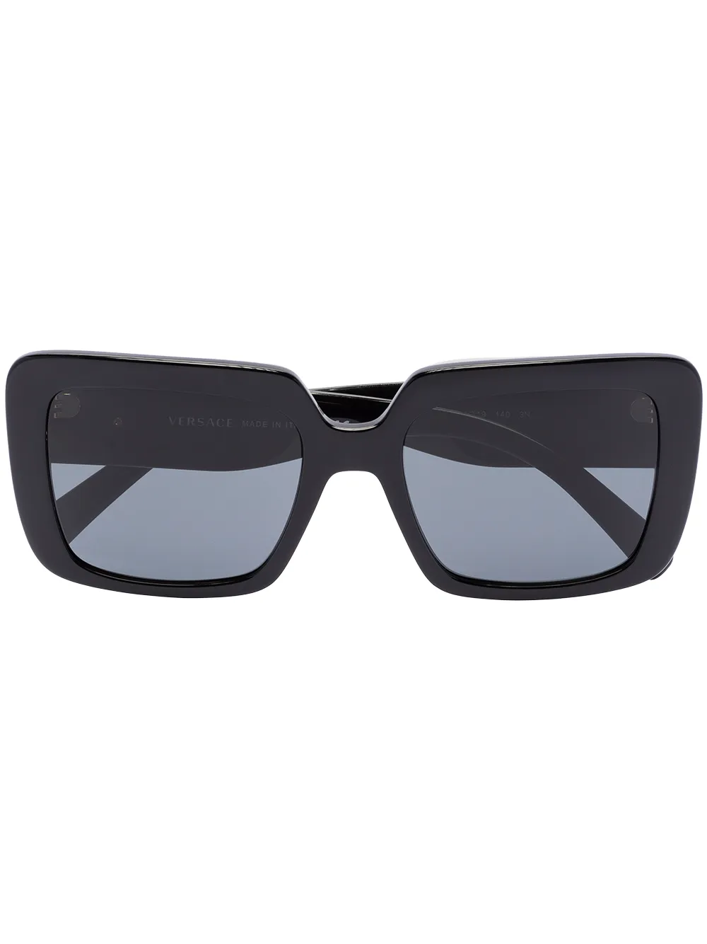 

Солнцезащитные очки в квадратной оправе Versace Eyewear, черный