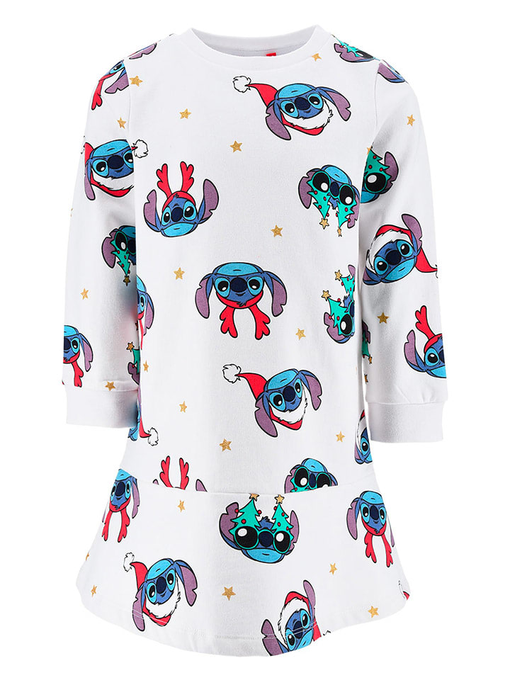 

Lilo & Stitch Платье "Лило и Стич" в бело-разноцветном исполнении