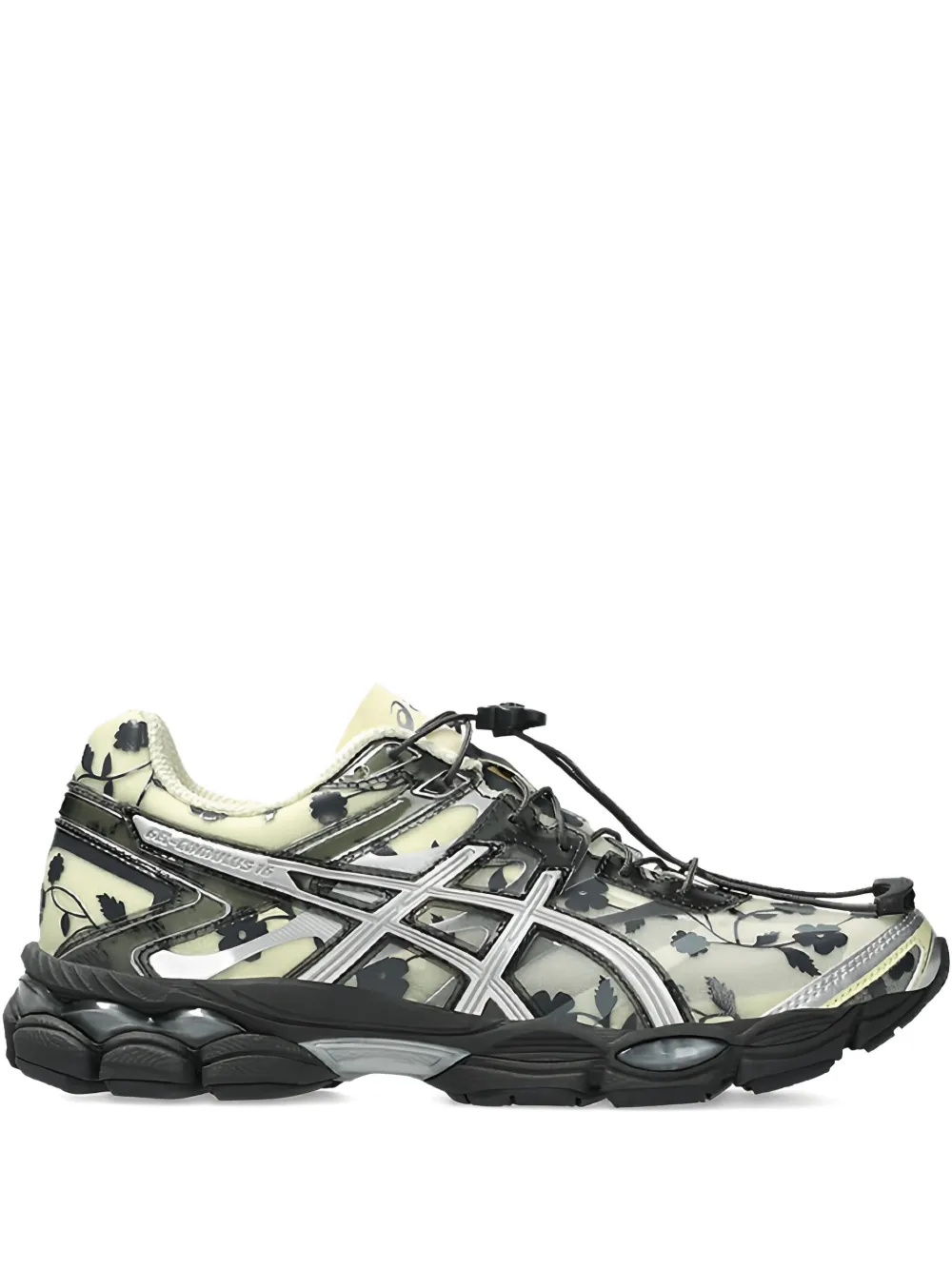 Кроссовки GEL-CUMULUS 16 Floral Pack ASICS, черный
