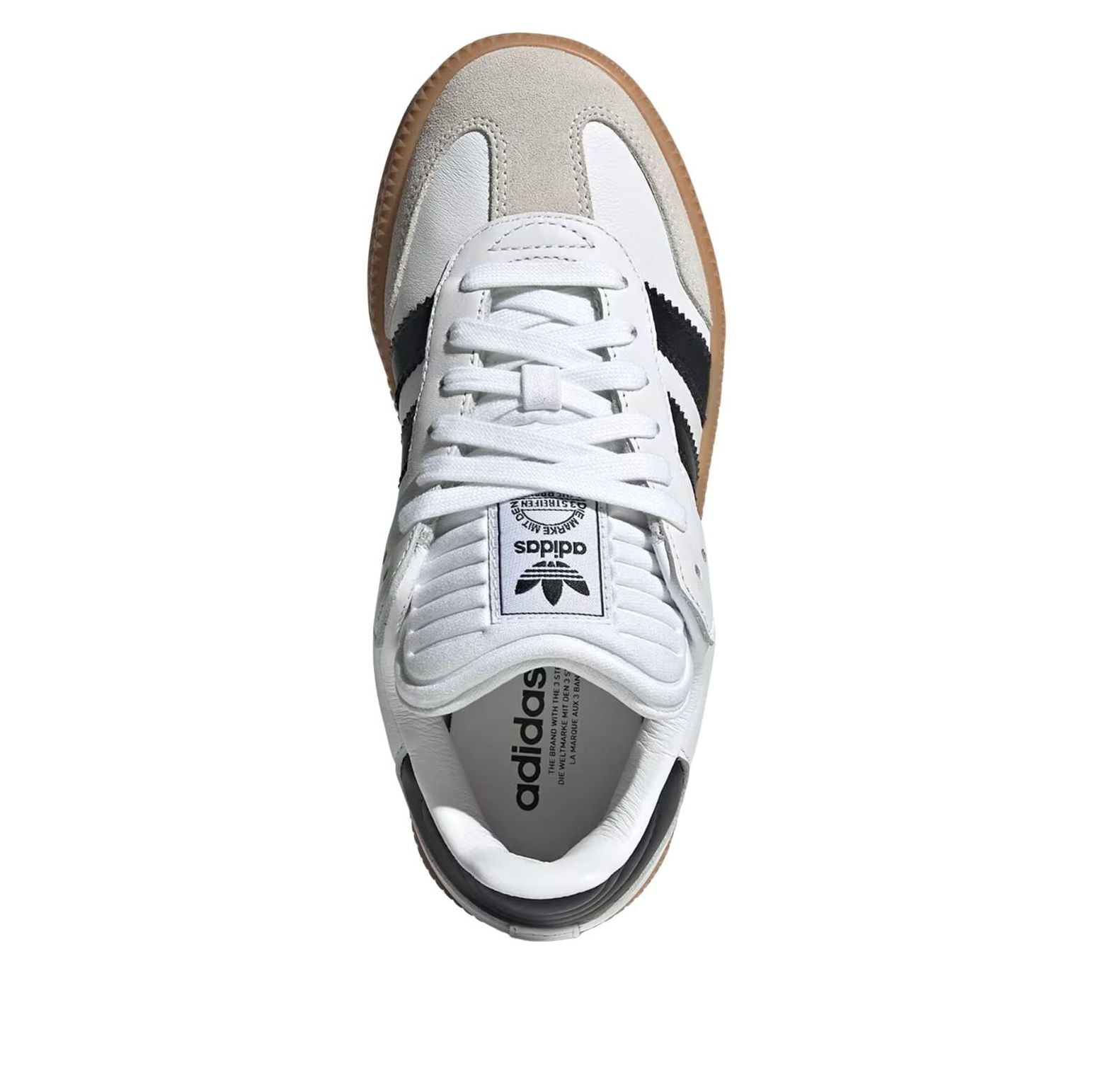 (GS) Adidas Samba XLG 'White Black Gum' — фото 4