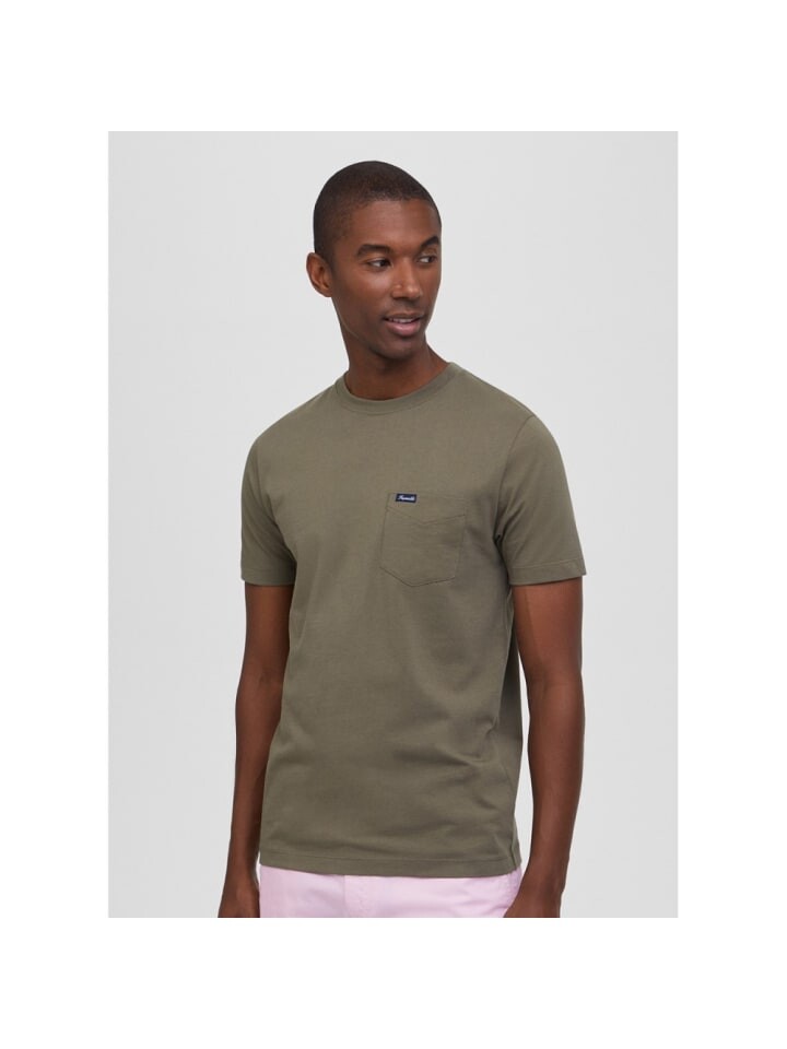 

Футболка Faconnable Tshirt, цвет kaki