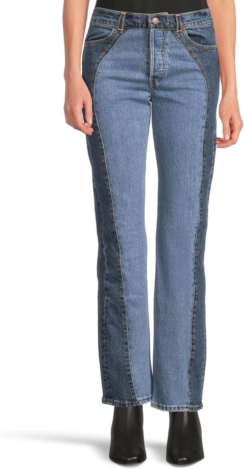 

Женские джинсы Levi's Wedgie в стиле вестерн, Practically Pieced