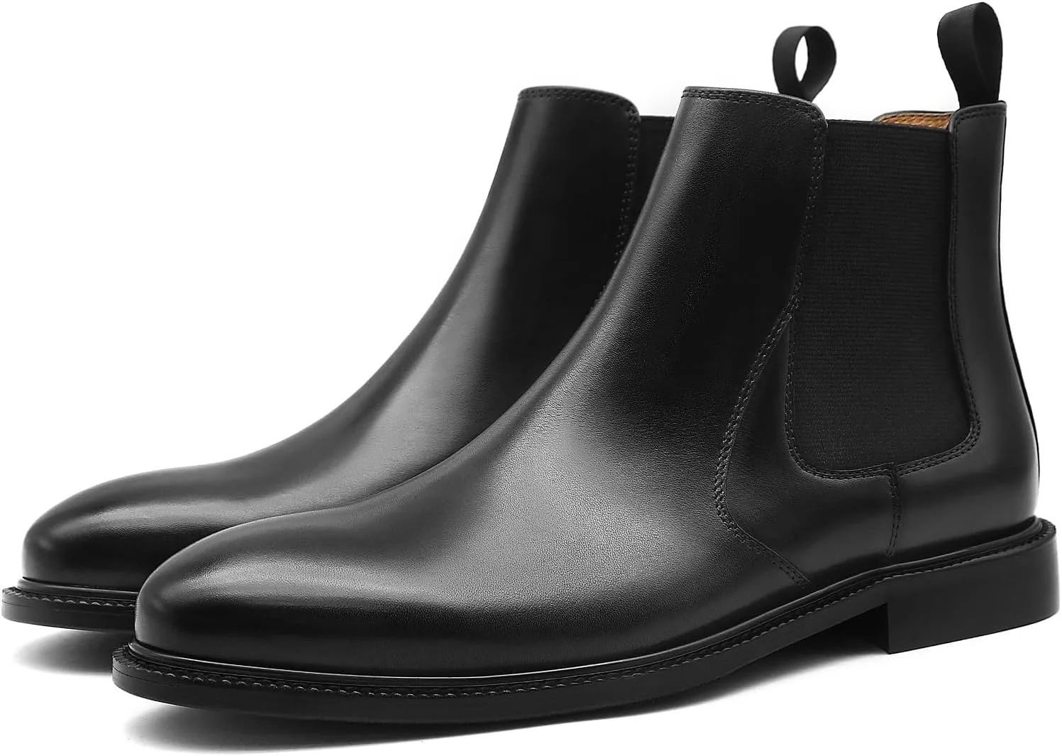 

Мужские слипоны Chelsea RITIZEN, кожаные, водонепроницаемые, для делового и повседневного использования, черный