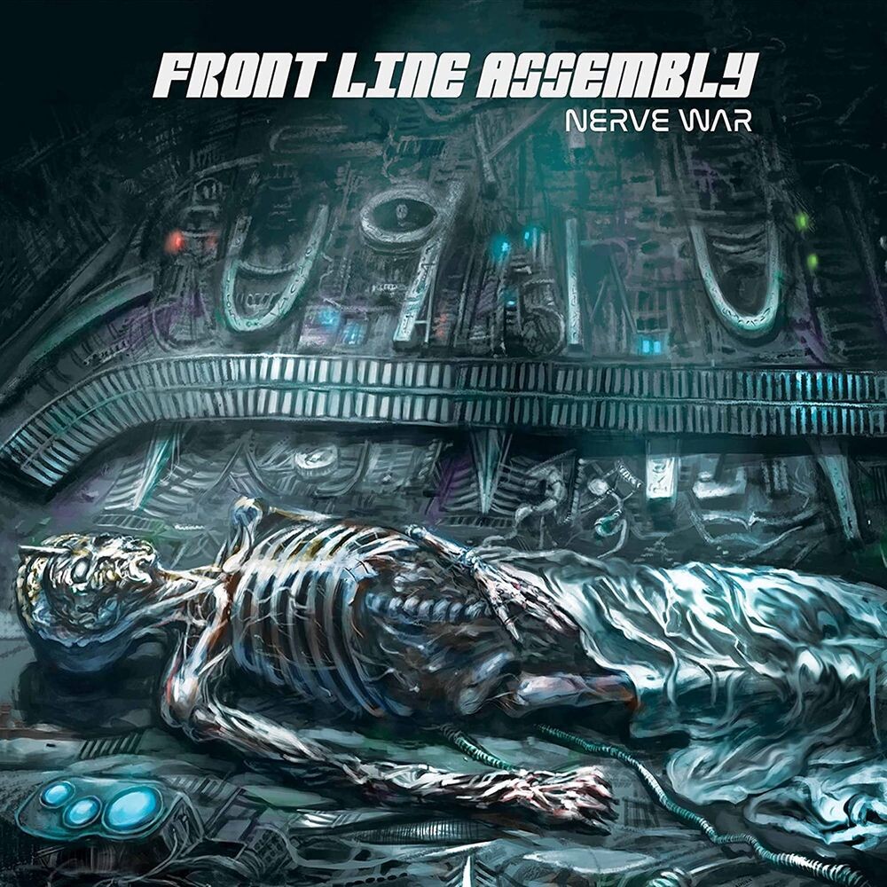 

Виниловая пластинка LP Nerve War [Blue/Black Splatter Vinyl] - Front Line Assembly