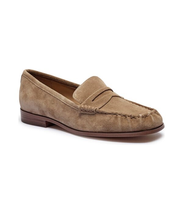Мокасины кожаные Michael Kors Carlson, бежевый