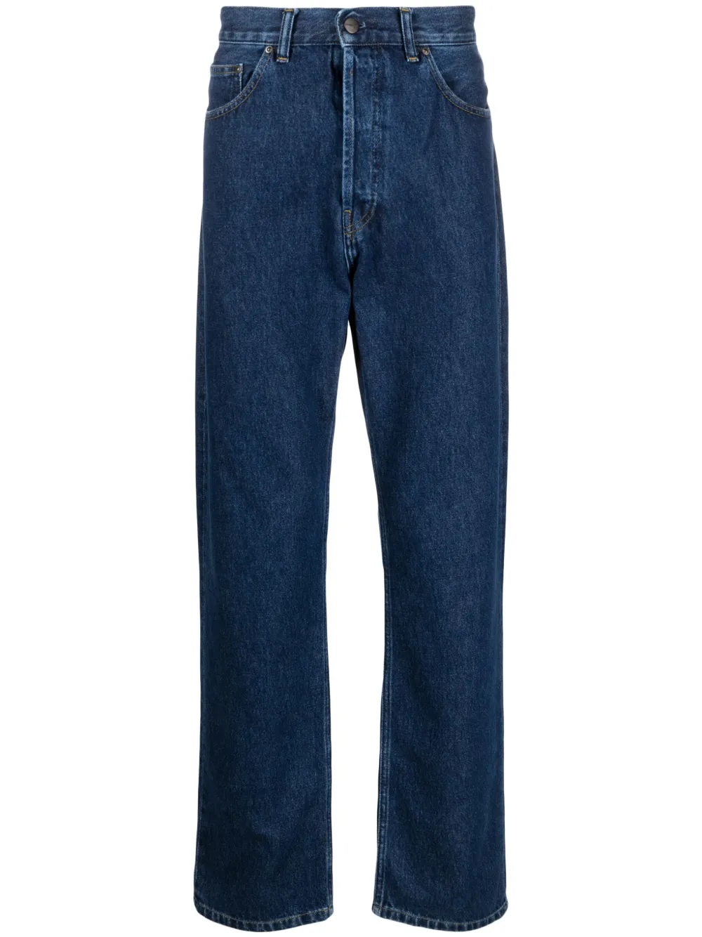 

Прямые джинсы средней посадки CARHARTT WIP, синий