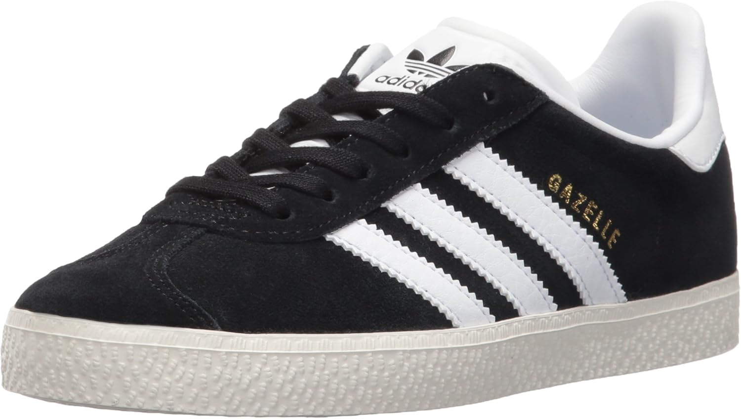 Кроссовки Adidas Originals Kids' Gazelle, черный/белый/металлик