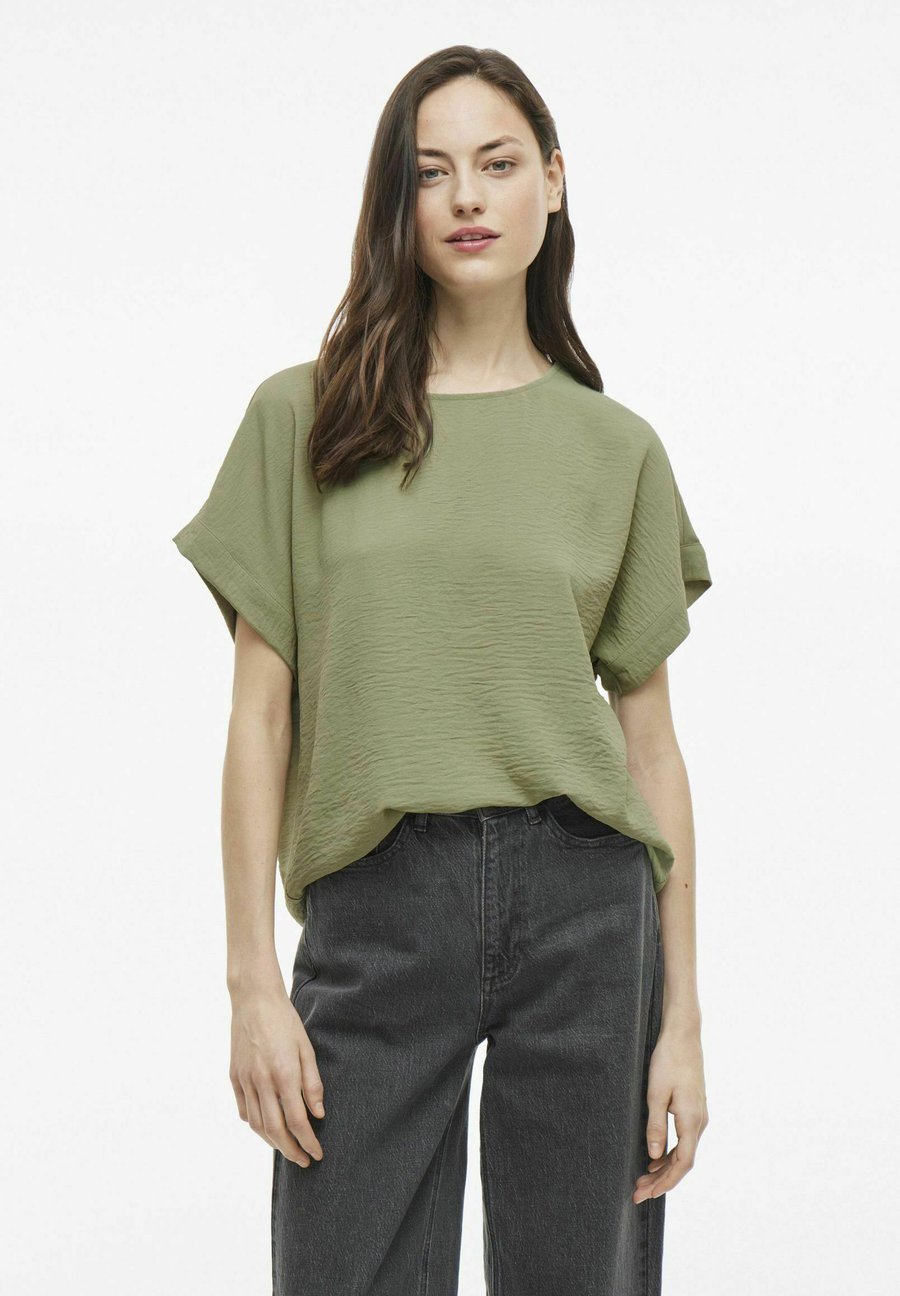 

Футболка VILA MIT KURZEN ÄRMELN RUNDHALS, Oil Green/Green, Зеленый, Футболка VILA MIT KURZEN ÄRMELN RUNDHALS, Oil Green/Green