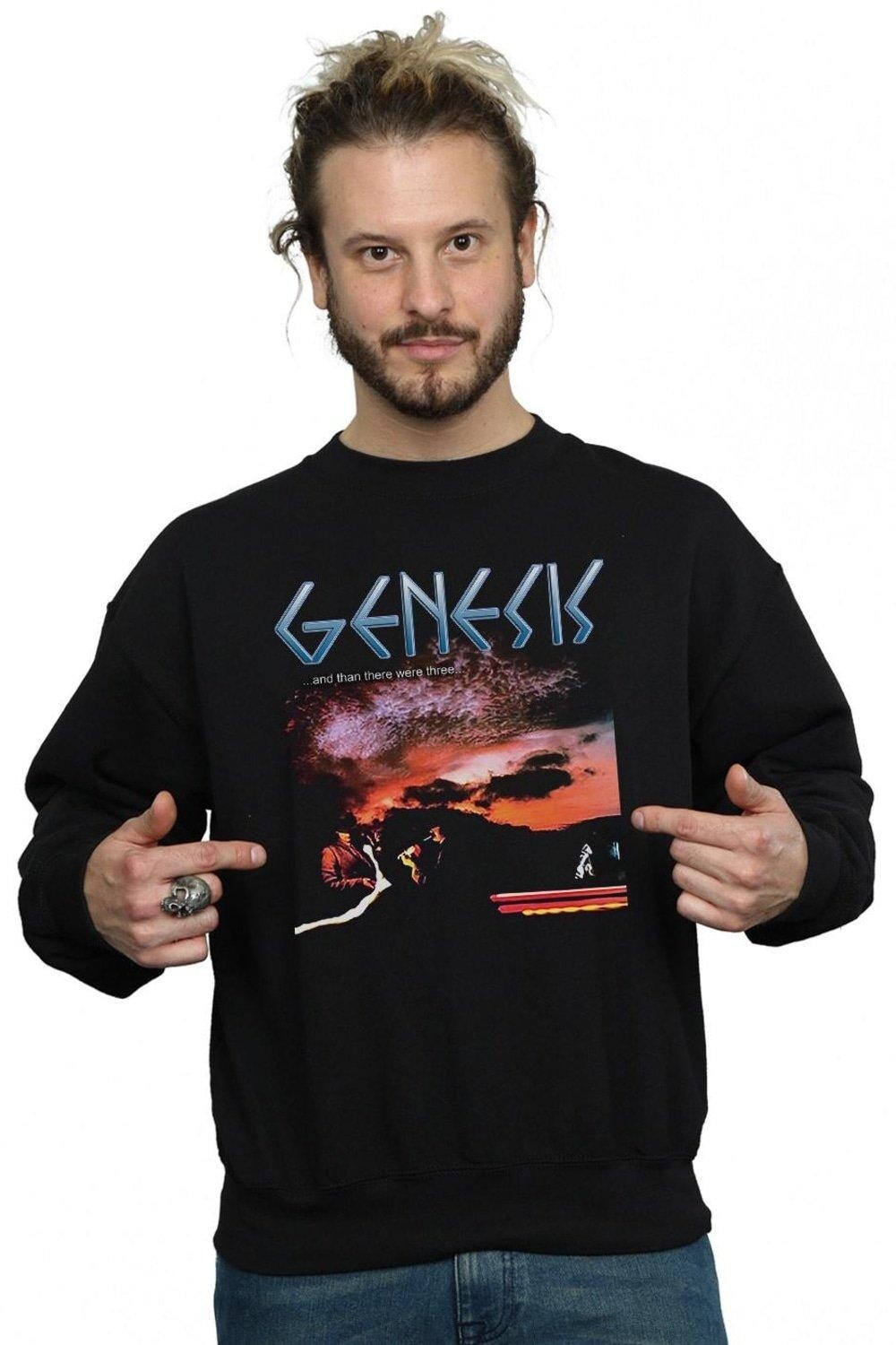 

И тогда было три толстовки Genesis, черный