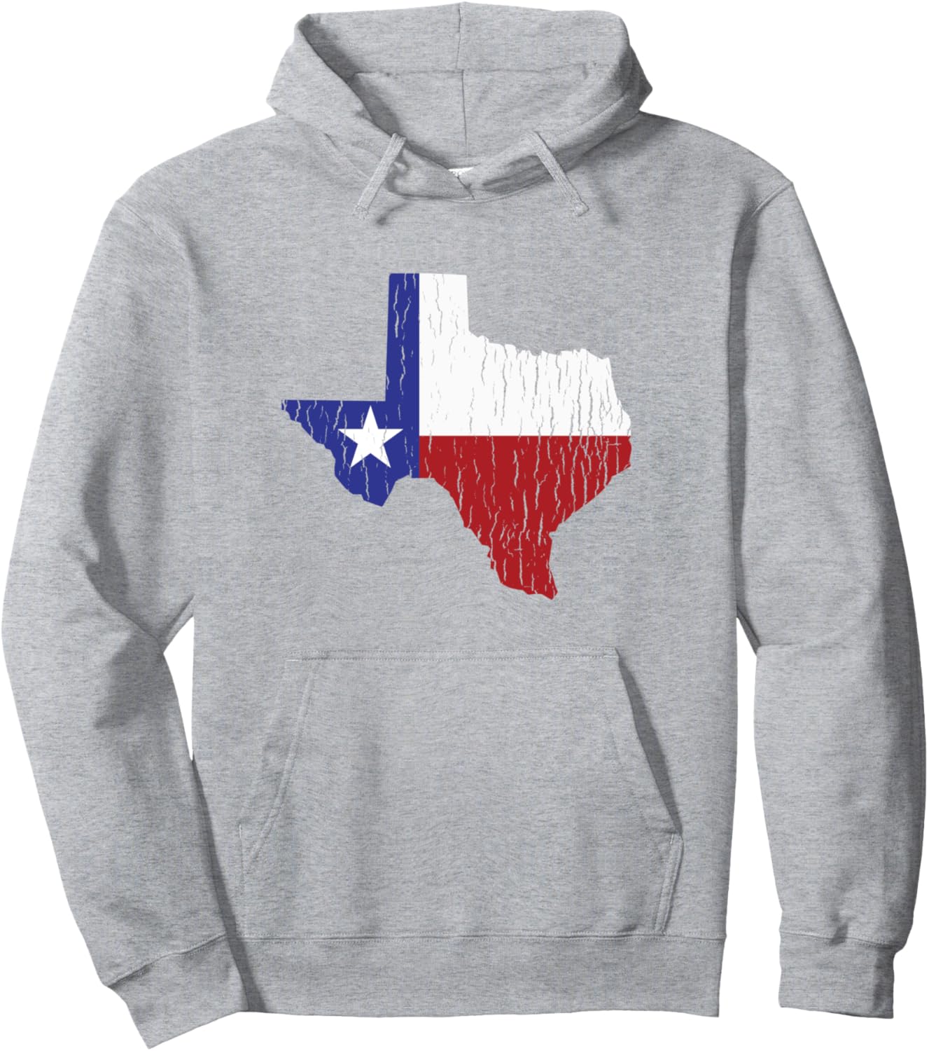 

Винтажная толстовка с изображением флага штата Техас (TX State Flag), с эффектом потертости, синяя Texas State Designs