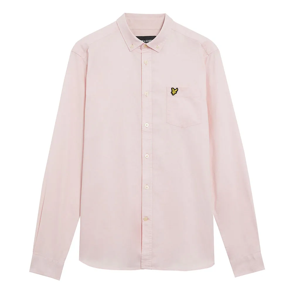 

Рубашка Lyle & Scott Oxford Regular Fit, розовый
