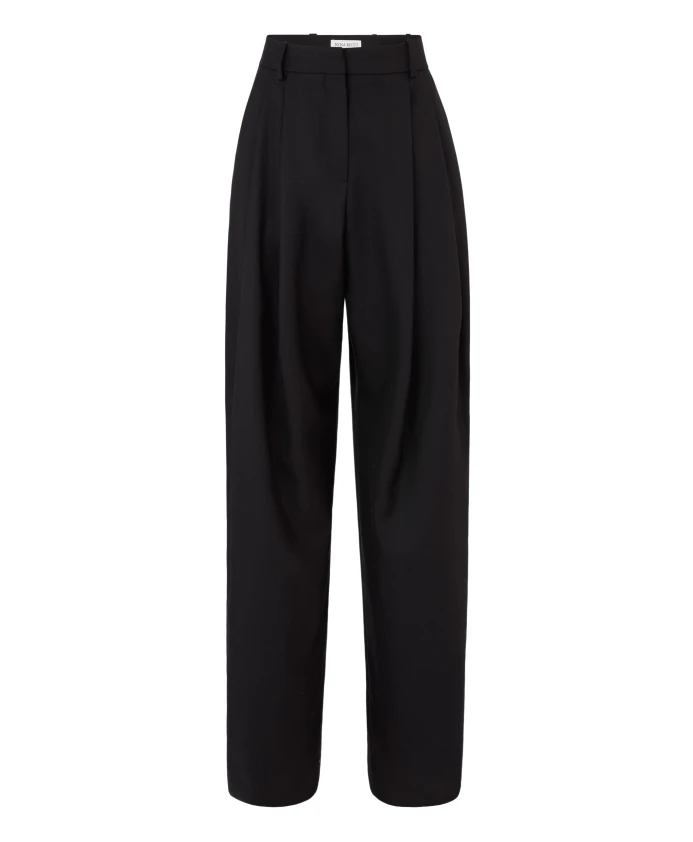 

Широкие брюки со складками Nina Ricci, черный