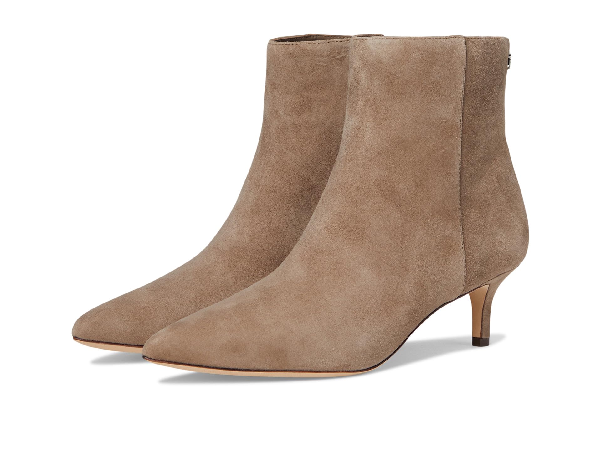 Ботинки Lauren Ralph Lauren McKay Suede Bootie Heel, цвет Taupe Brown