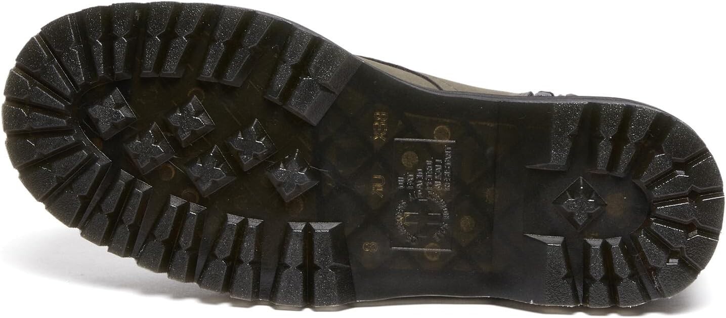 

Ботинки на шнуровке Jadon Dr. Martens, цвет Nickel Grey