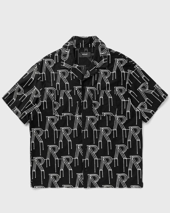 

Рубашка Represent Embrodiered Initial Overshirt, черный