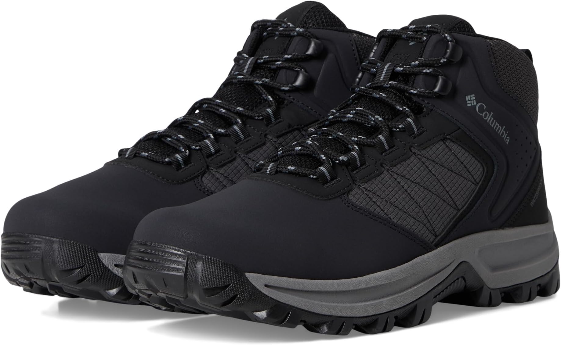 

Походные ботинки Columbia Transverse Hike Waterproof, цвет Black/Titanium Grey Steel