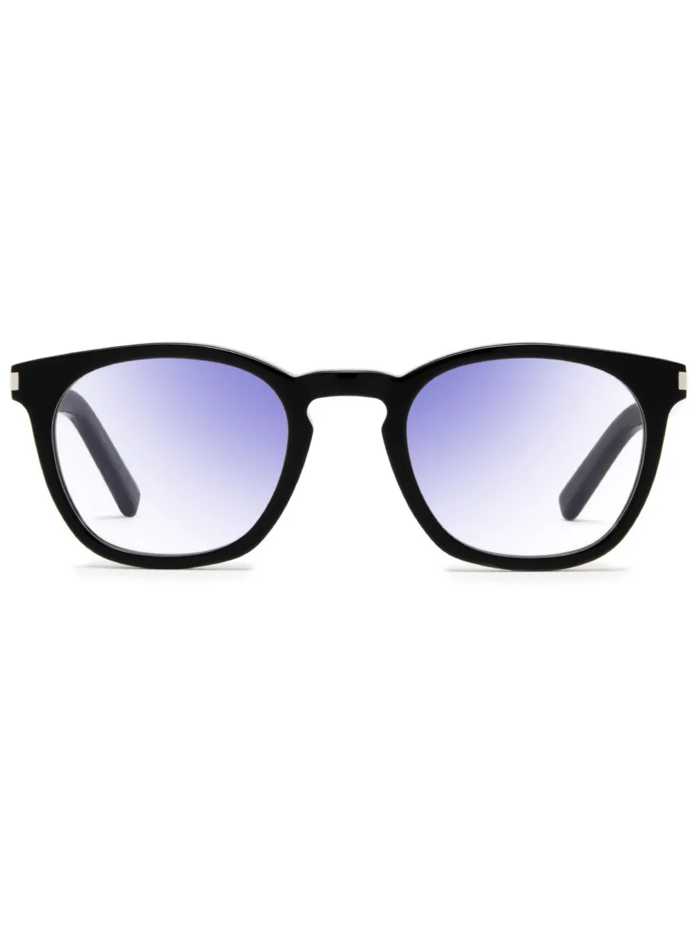 

Очки в квадратной оправе Saint Laurent Eyewear, черный