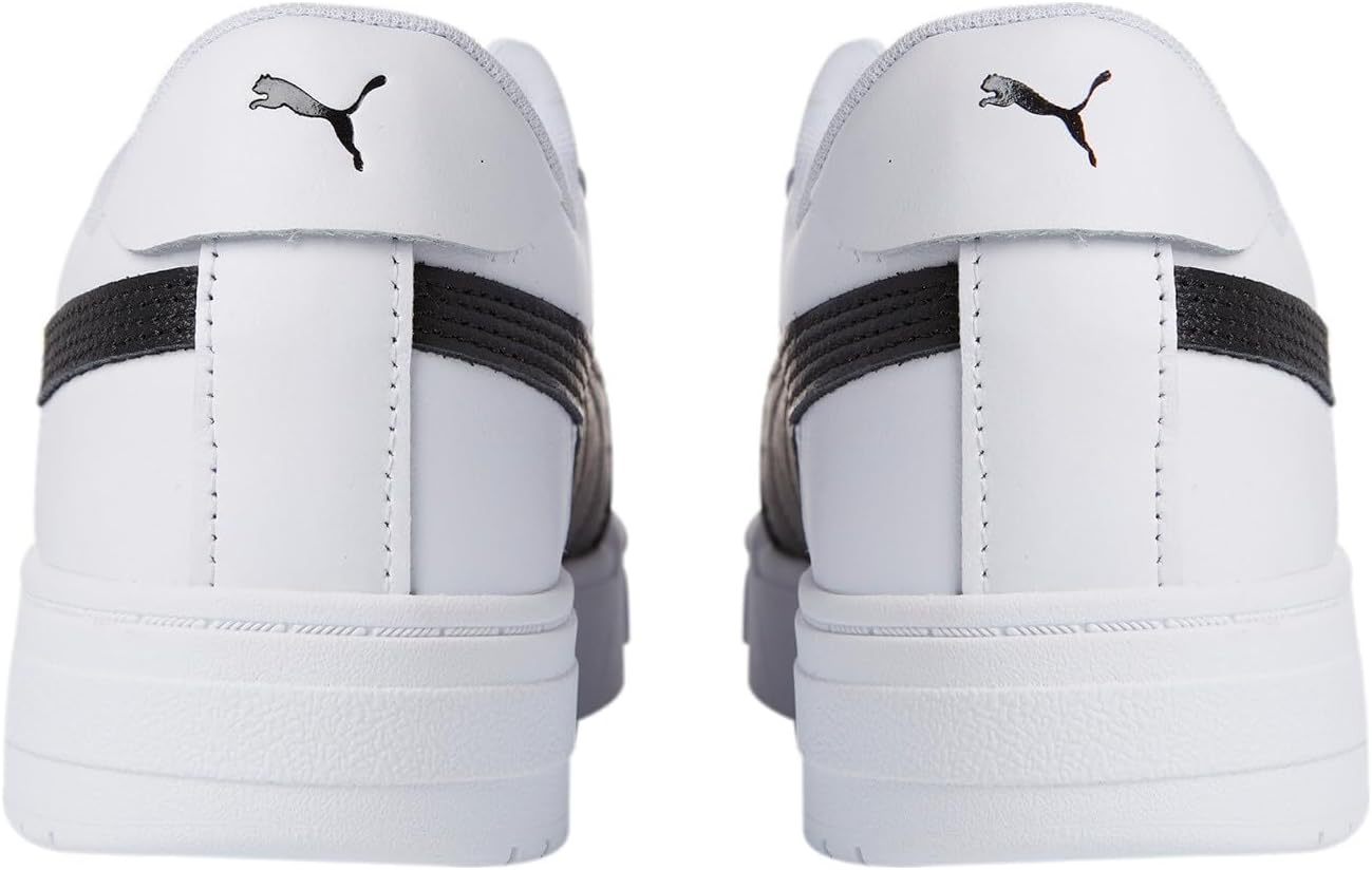 Мужские кроссовки PUMA Basket Classic с тиснением под лак, белый/черный — фото 3