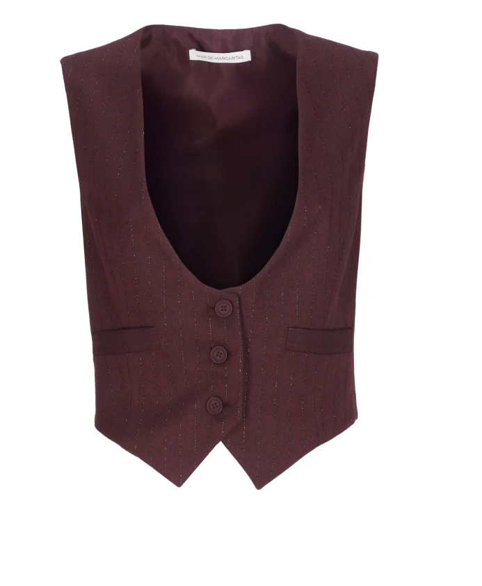 

Жилет с V-образным вырезом Mar De Margaritas, красный